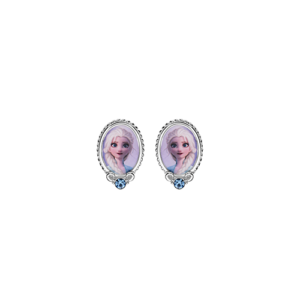 Sølv ørestikker med Elsa fra Disney Frozen