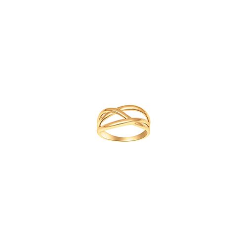Elegant 8 karat guld ring