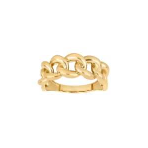 8 karat guld ring med panser mønster fra Siersbøl