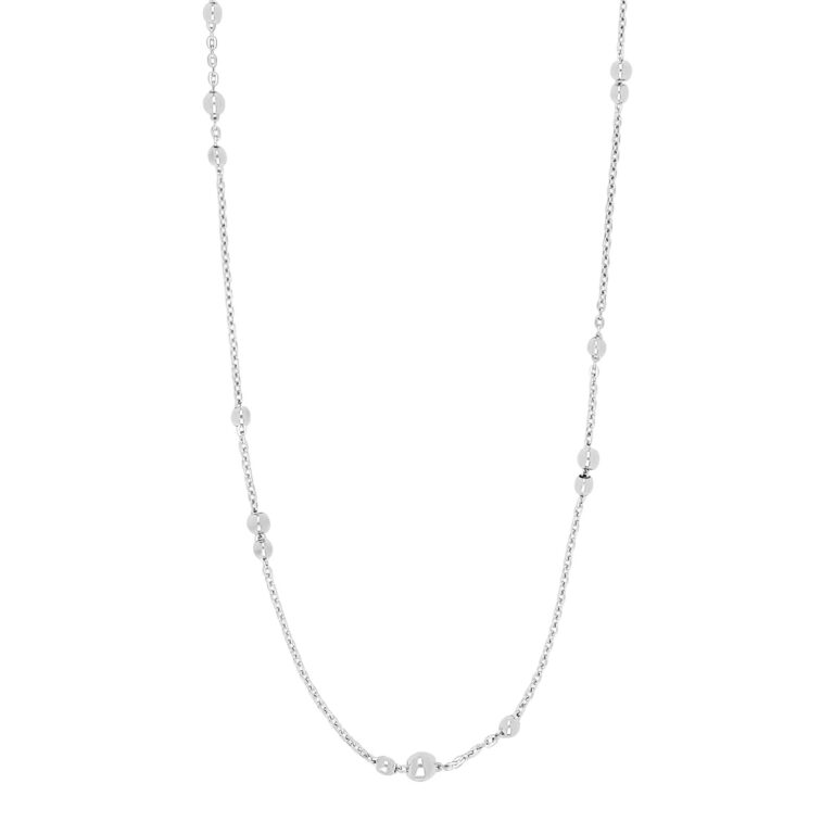 Rhodineret sølv halskæde fra Nordahl Jewellery