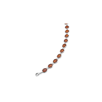 dame rav armbånd oval sølv 18,5cm støvring design