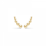 dame ørestikker kugler på tråd 8 kt. guld støvring design