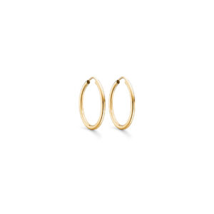 8 karat guld creol fra Støvring Design.