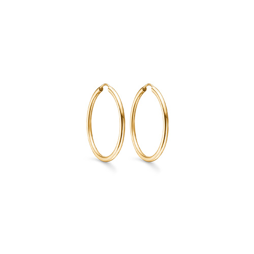 8 karat guld creol fra Støvring Design.
