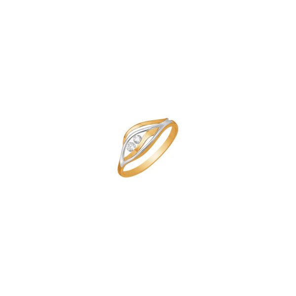 8 karat guld ring med zirkoner fra Støvring Design