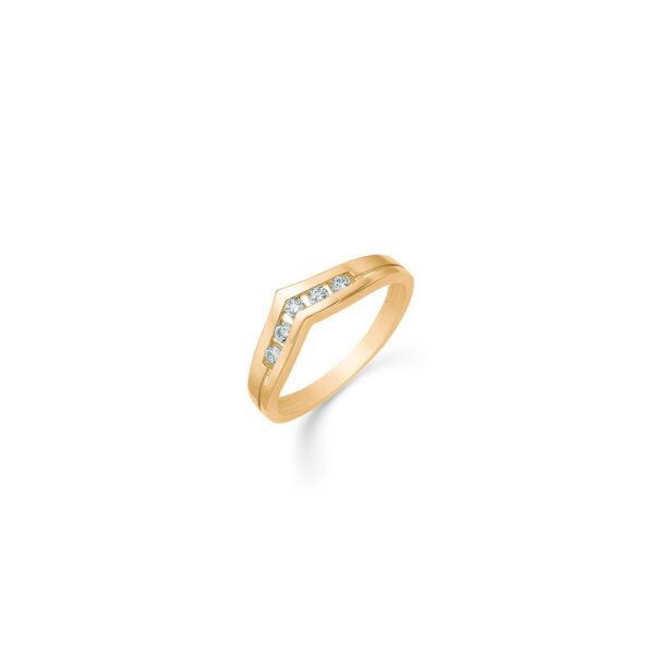 8 karat guld ring fra Støvring Design