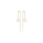 Ørehænger med hjerter fra Støvring Design