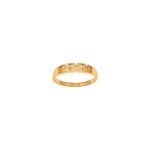 8 karat guld ring med mursten mønster fra siersbøl