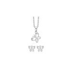 Sølv smykkesæt med sommerfugle fra Støvring Design