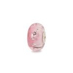 Brillant rosa diamant kugle fra Trollbeads