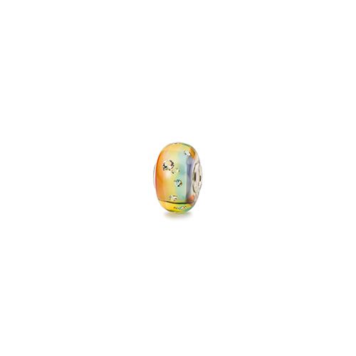 Brillant regnbue diamant kugle fra Trollbeads