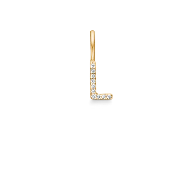 My L Diamant vedhæng fra Ro Copenhagen