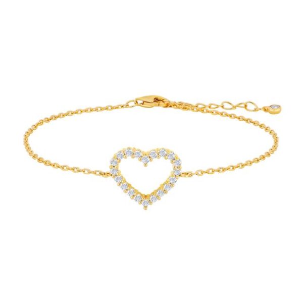 Fg Obinor hjerte armbånd fra Joanli Nor