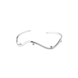 Sølv Wavy armring fra Aqua Dulce