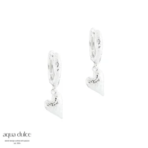 Sølv Love Me Hoops fra Aqua Dulce