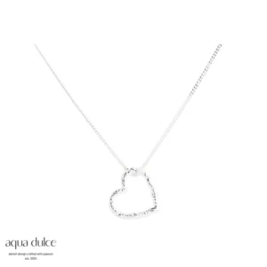 Sølv Love Me New halskæde fra Aqua Dulce