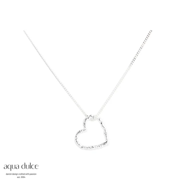 Sølv Love Me New halskæde fra Aqua Dulce