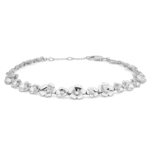 Fleur sølv armbånd fra Mads Z