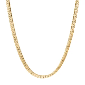 SON OF NOA kæde i stål IP Gold