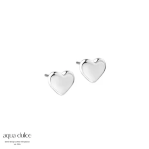 KARLA medium ørestikker i sølv fra Aqua Dulce
