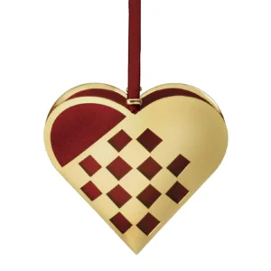 Flettet Julehjerte L - H.C.Andersen Home