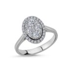 14 kt Posh ring i hvidguld fra Nuran