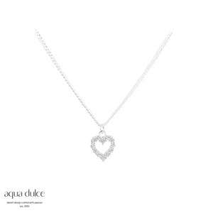 Sølv 'Small Tessa' halskæde fra Aqua Dulce varenr. 5957