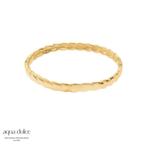 TWIST bangle varenr. B6656 fra BAY by Aqua Dulce