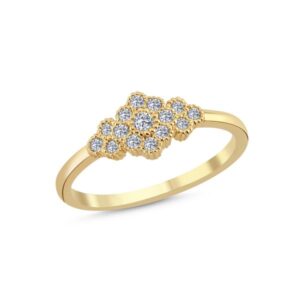 14 karat Athene ring fra NURAN