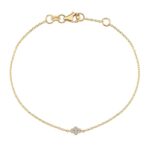 14 karat Athene diamant armbånd fra NURAN