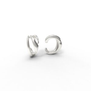 Sølv Zenith ear cuff fra Chache Cph