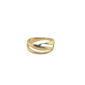 Forgyldt Embrace ring fra Chache Cph