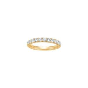 Luxury 14 kt guld allliance ring m. labgrown fra Siersbøl
